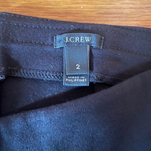 J CREW | black ponte pants 2 - Picture 3 of 11